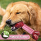 Apasiri Tough Dog Toys for Aggressive Chewers, Pink, Milk Flavor